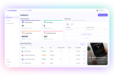 Early Feedback Dashboard